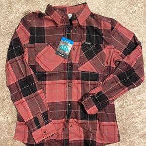 NWT- Columbia Clay Hill Stretch Flannel